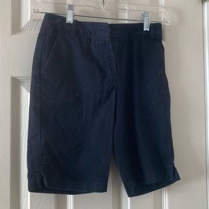 IZOD Schoolwear Navy Shorts Adjustable Waist Sz 10